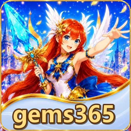 Kartu katalog gems365 menampilkan penjelasan singkat, versi/ukuran acuan paket inti, dan skor